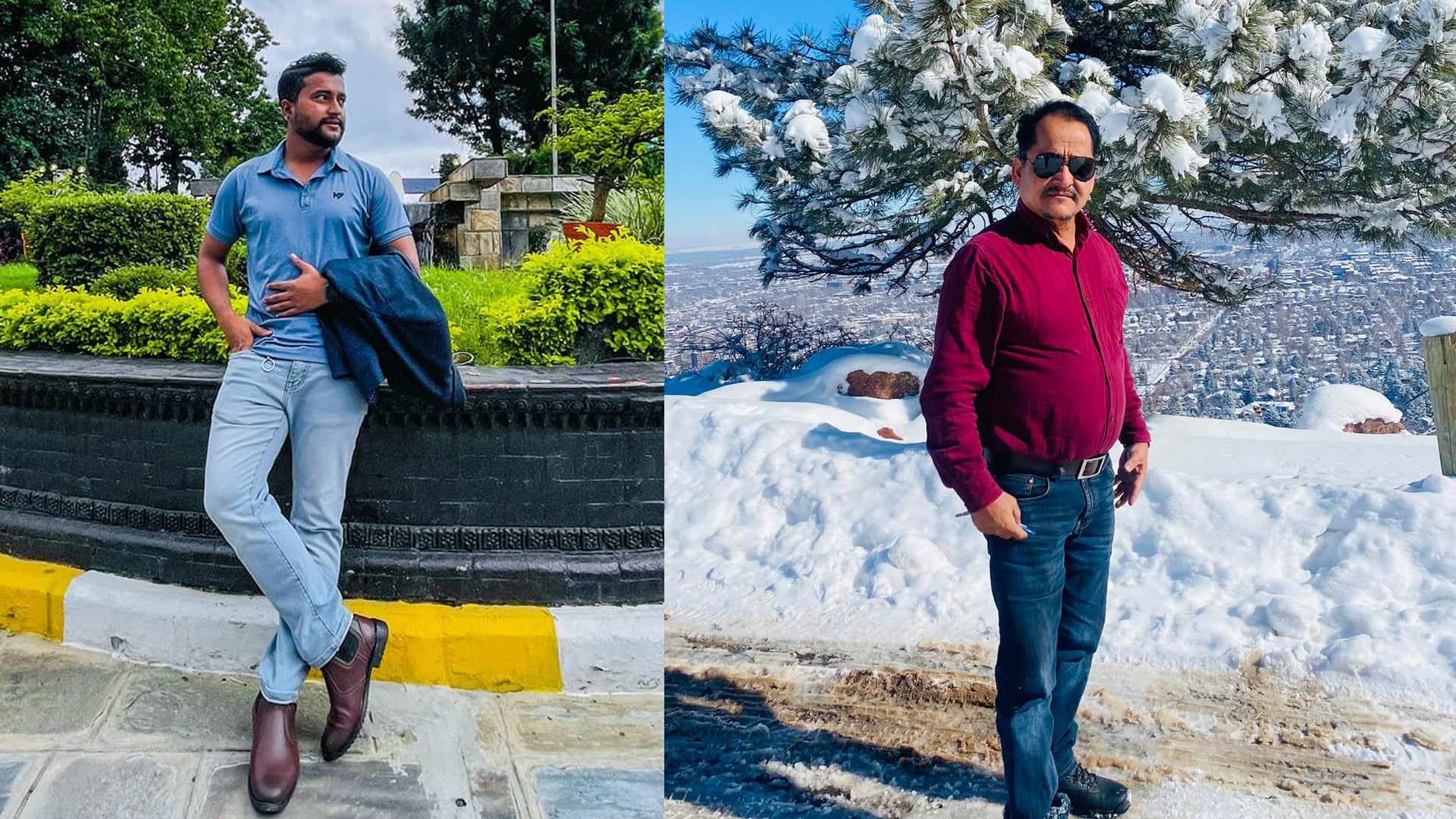 चर्चित गायक महेस बुढाथोकीको गित निर्देशन गर्दै पत्रकार ईश्वर दुलाल