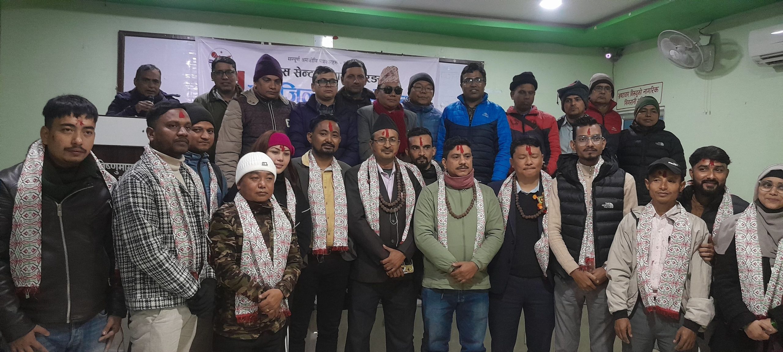 प्रेस सेन्टर मोरङको अध्यक्षमा नवीनकुमार कर्ण चयन