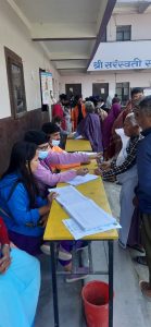निःशुल्क स्वास्थ्य शिविरमा ३ सयभन्दा बढीको स्वास्थ्य जाँच