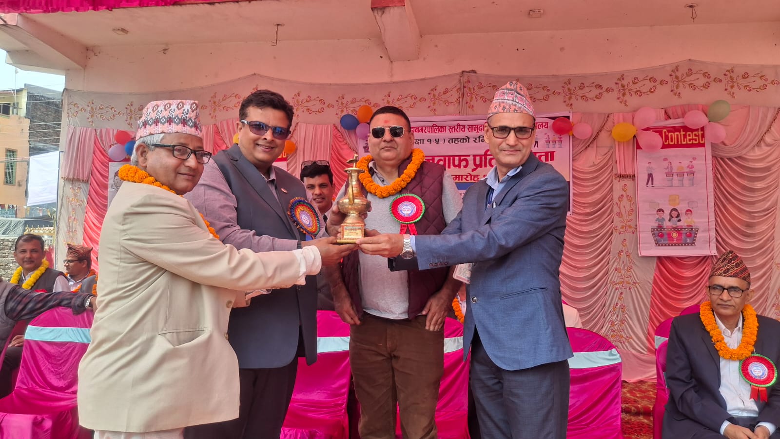 विराटनगर महानगरद्वारा हाजिरीजवाफ प्रतियोगिता आयोजना