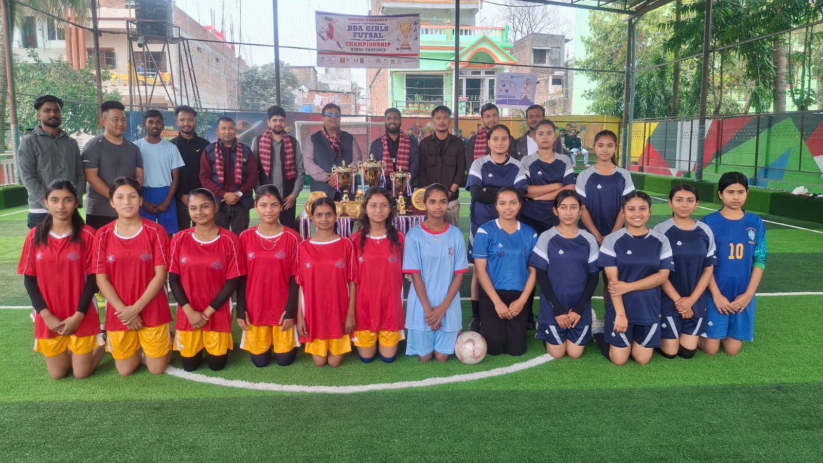 कोशी प्रदेशस्तरीय अन्तरक्याम्पस छात्रा फुटसल प्रतियोगिता सुरु